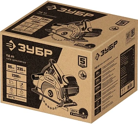 ЗУБР d 235 мм, 2200 Вт, циркулярная пила (дисковая) (ПД-85)