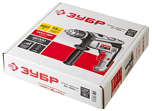 ЗУБР 550 Вт, 13 мм, ударная дрель (ДУ-550 ЭР)