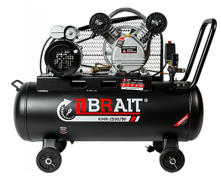 КОМПРЕССОР ВОЗДУШНЫЙ  ременной BRAIT КМR-2500/90