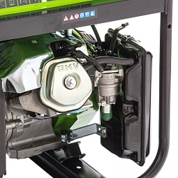 Генератор бензиновый бс-6500Э, 5500 Вт сибртех